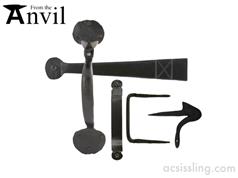 From The Anvil Bean Latch Powder Coated Black 33176 33253 