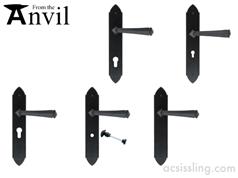 From The Anvil Gothic Lever Handles Black 33274  33275  33276  33277 