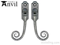 From The Anvil Monkey Tail Espagnolette Fastener PEWTER  33620  33621 