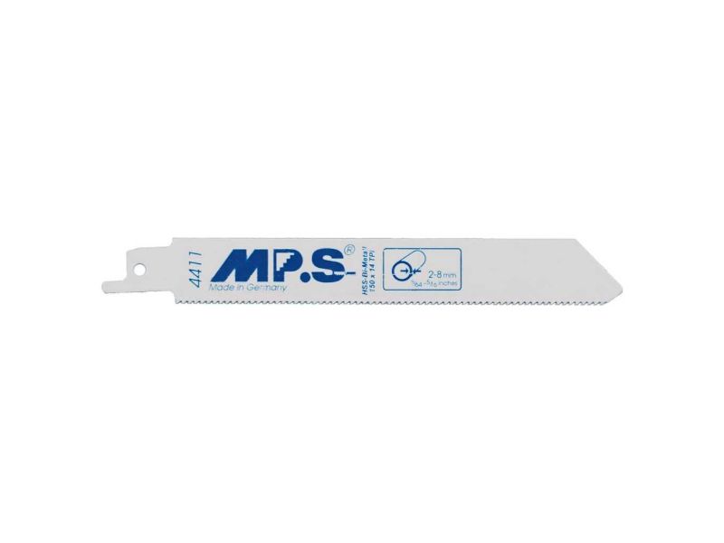 MPS 4411 Reciprocating Blades for METAL BiMetal 14TPI 150mm 