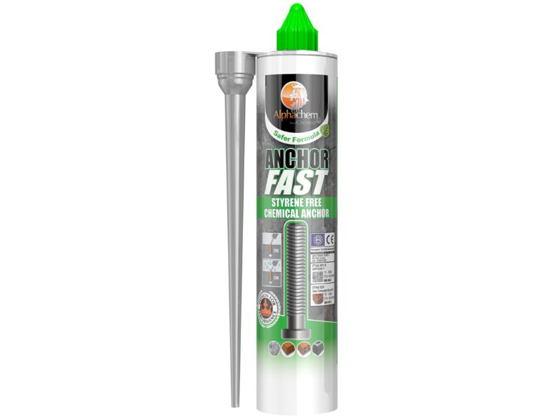 Alphachem ANCHORFAST Styrene Free 51mm Injection Resin 300ml 