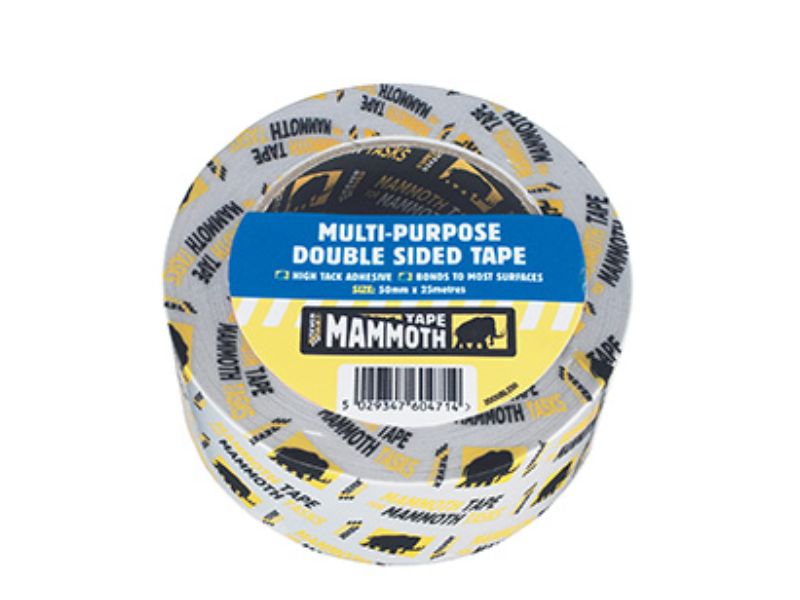 MAMMOTH MP Double Sided Tape 25mm x 25M  