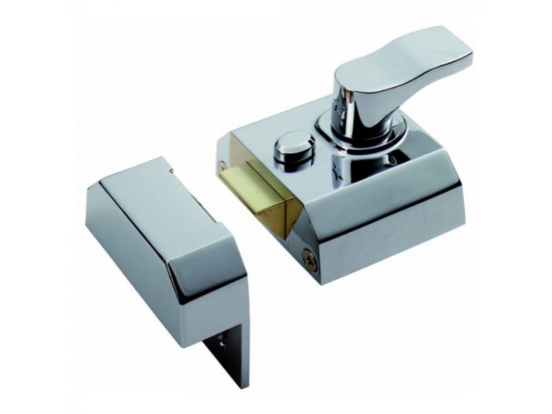 RCN8240 Narrow Rim Nightlatch 40mm Satin Chrome 