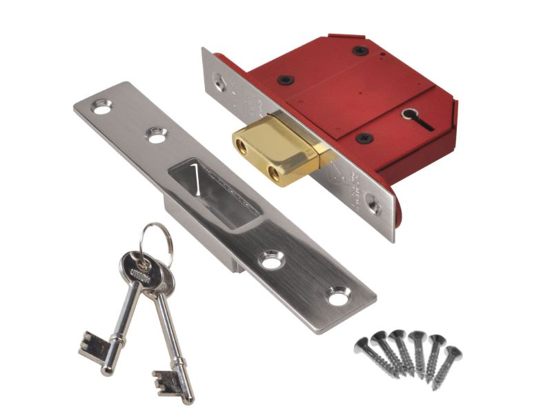 Union STRONGBOLT 2100 5L Mortice Deadlocks Kitemarked BS3621 (Direct Replacement for Era Fortress Deadlocks)