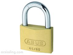 ABUS 65 Series Brass Open Shackle Padlocks  