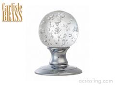 Carlisle ICE AC013 Bubble Cystal Ball Mortice Knobs (Concealed Fix) 