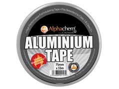 Alphachem ALUMINIUM Fire & Water Resistant Adhesive Tape 