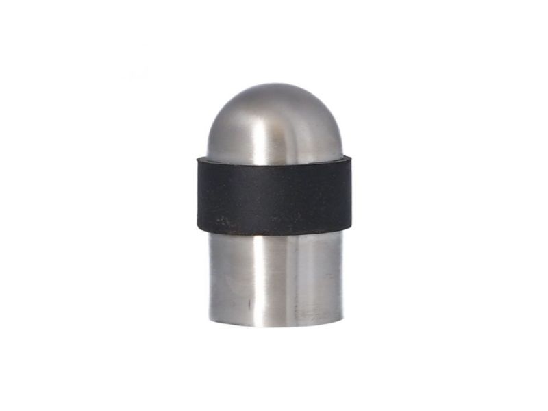 Alexander and Wilks AW637SSS Stainless Steel Floor Mounted Dome Top Cylinder Door Stop