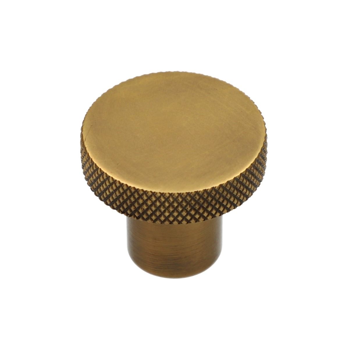 Alexander & Wilks AW802 Hanover Knurled Circular Cupboard Knob 