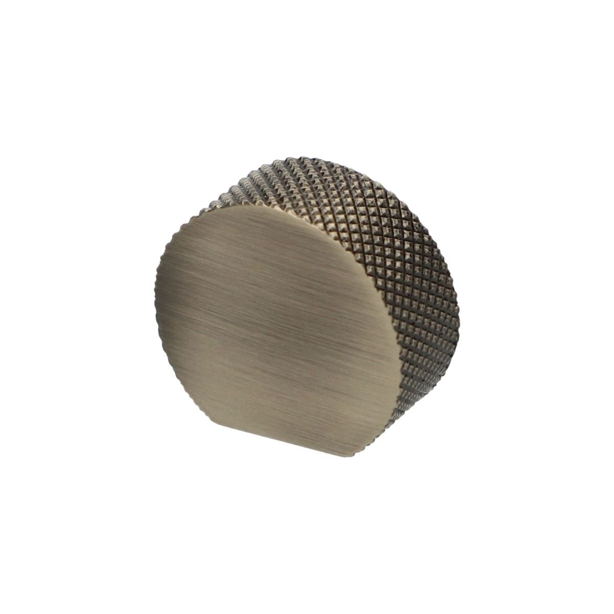 Alexander & Wilks AW805 Severne Knurled Circular Chord Cupboard Knob 