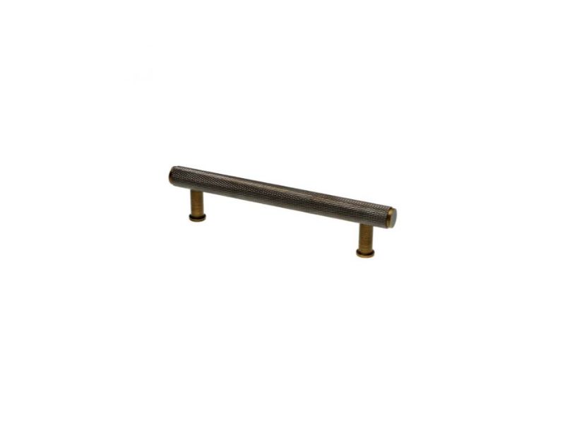 Alexander and Wilks Crispin Knurled T-bar Cupboard Pull Handle 