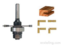 Freud Biscuit Jointer Router Bits - 1/4" & 1/2" Shanks 