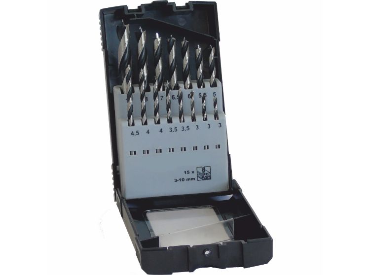 DART Brad Point Wood Drill Set 15-Piece  