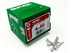 SPAX SCREWS Pan Head Zinc Plated Pozi Woodscrews 