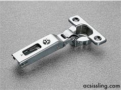 SALICE C4A7A99 Full O/Lay Sprung Hinge Hinge 0mm Crank 26mm Cup 94d Opening