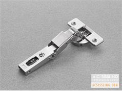 CBA2A99 Special Sprung Hinge 0mm Crank 35mm Cup 110d Opening for Moulded Edge Profiles or Half-Rebated