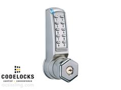 Codelock CL2010 Light Electric Mortice Latch Stainless Steel 