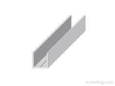 Combitech Aluminium Square U-Profile  