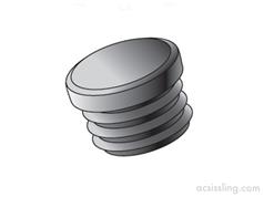 Combitech Round Plastic End Caps  