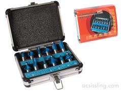 DART 1/2' Router Bit Set 12 Pce