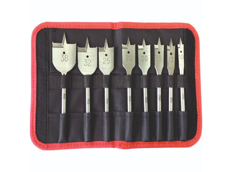 DART Flat Wood Bit Set 8 Pce  