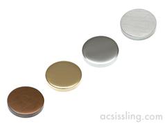 No 1932 15mm DISC Caps for Mirror Screws 5BA 