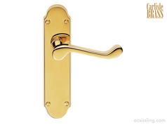 Carlisle Brass OAKLEY Lever Suite Long Backplate 