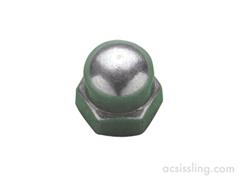 Metric Steel Dome Nuts ZP  