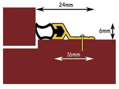 EXTIEX STANDARD Exterior Door Seal Sets  