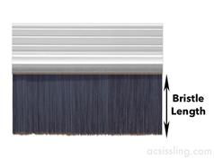 EXITEX Brush Draught Strips 914mm Lengths