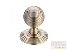 Fulton & Bray FB306 Series Ringed Beehive Mortice Knobs 50mm (Concealed Fixed) 