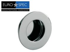 Eurospec FPH1002 and FPH1003 Series Stainless Circular Flush Pulls 