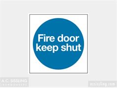 Fire Door Keep Shut  