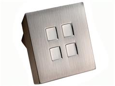 FTD278 Quadra Square Knob  