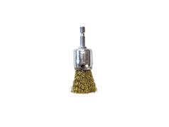 JOSCO Crimped Wire Cup Brushes 6.3mm Hex Shanks for Drills 