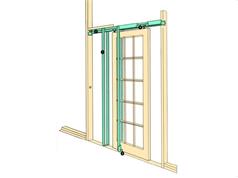Coburn HIDEAWAY Pocket Sliding Door Kits 56kg Top Hung System