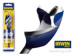 IRWIN 6X BLUE GROOVE Wood Bore Bits  