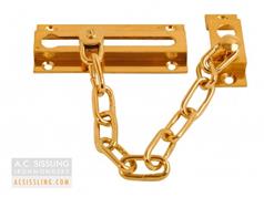 Extruded Slide Pattern Door Security Chain  