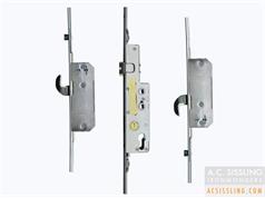 AVOCET Lever Operated Latch & Deadbolt Twin Spindle with 2-Hooks & 2-Rollers 35mm Backset