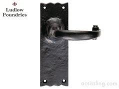 Ludlow Foundries Traditional Lever Handles Black Antique 