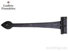 Ludlow Foundries Tee Hinge Black Antique  