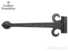 Ludlow Foundries Sword Hinge Black Antique 