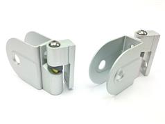 Cubicle Multirol Rise-Fall Hinges Satin Anodised Aluminium 