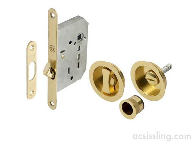 Hafele 911 26 Series Sliding Door Flush Privacy Lockset Ac