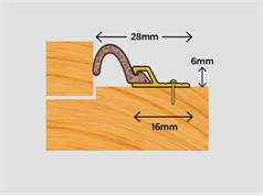 Exitex QDS Aluminium & Foam Door Seal Kits 