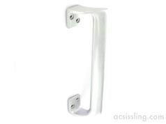 Contract Cranked Oval Pull Handles Cast Aluminium 