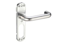 Zoo ZAAIP 19mm Return to Door Levers on Standard Backplates 178 x 44mm SAA 