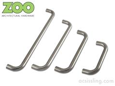 Zoo ZCSD Series D-PULL Handles 19mm & 22mm Diameter Grade 304 Stainless 