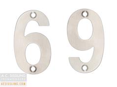 Zoo ZSN Series Stainless Numerals 50mm High 