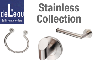 DeL'eau LX STAINLESS Bathroom Fittings Range